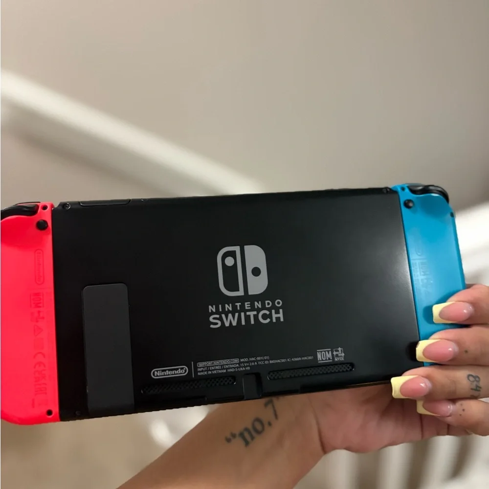 Nintendo Handheld Console - Bright Blue and Red